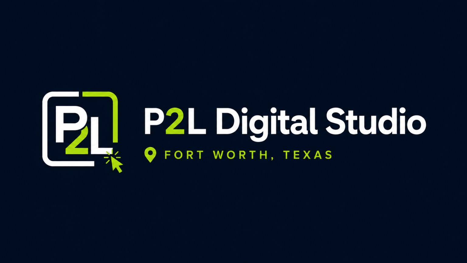 P2L Digital Studio Fort Worth Texas logo